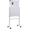 Rolling Whiteboard 24x36 Magnetic Double Sided with Stand Adjustable